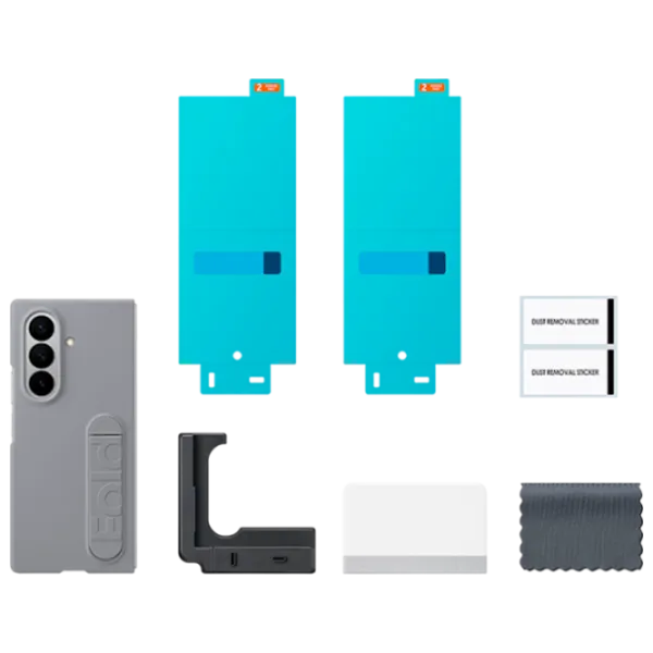 Чехол для смартфона Samsung Galaxy Fold 7 Samsung / Flip Cover / ТПУ / Серый Серый photo 7 Чехол для смартфона Samsung Galaxy Fold 7 Samsung / Flip Cover / ТПУ / Серый Серый photo 7