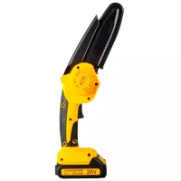 Цепная пила Huter ELS-20-Li-2К аккумуляторный/ Желтый