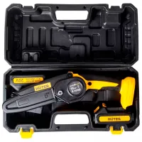 Fierăstrău cu lanţ Huter ELS-20-Li-2К cu acumulator/ Yellow photo 4