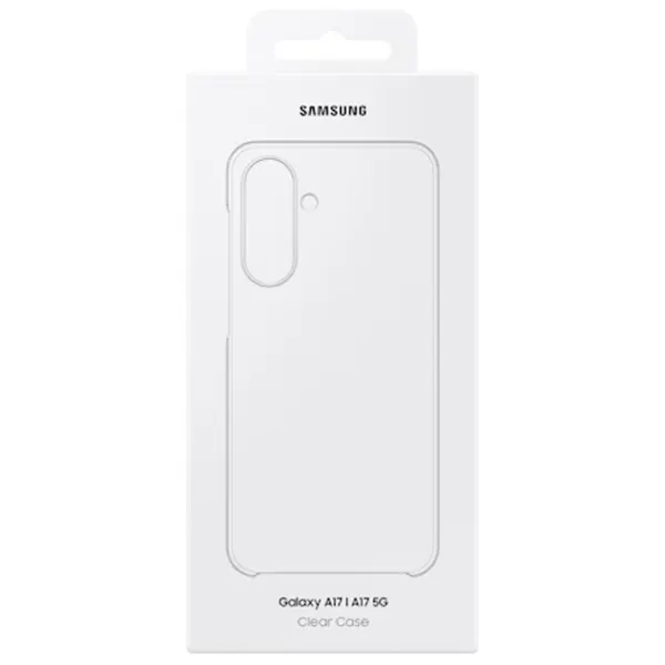 Чехол для смартфона Samsung Galaxy A17 Samsung / Back / Силикон / Прозрачный Прозрачный photo 4