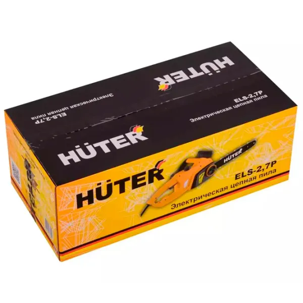 Цепная пила Huter ELS-2 Электрическая/ Желтый photo 7