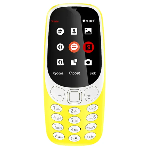 Nokia 3310 (2017) Yellow / Dual SIM photo 1