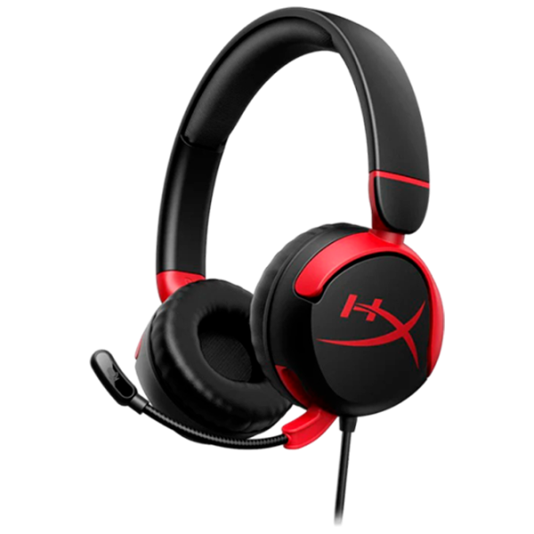 Наушники HyperX Cloud Mini Red Черный Беспроводные/ Игровой photo 1