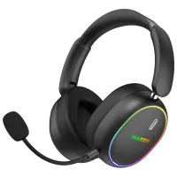 Наушники Hator Phoenix 2 Серебристый Черный Беспроводные/ Игровой