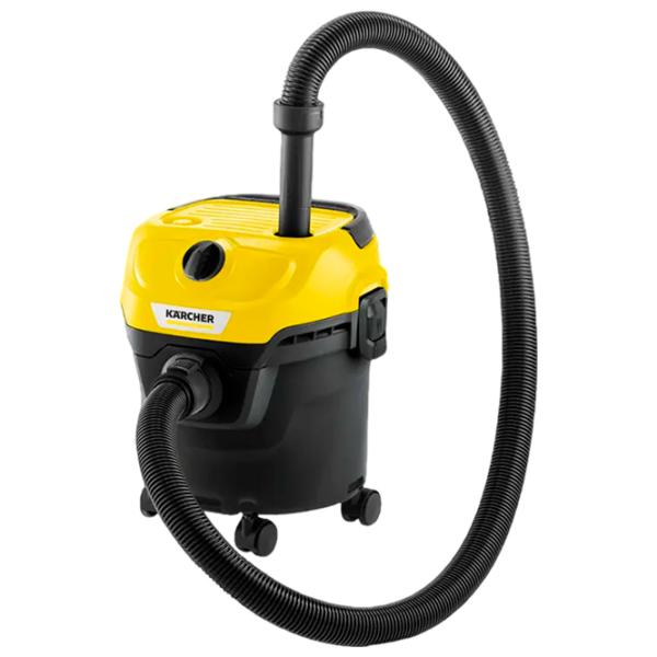 Aspirator industrial KARCHER WD1 1.628-411.0 + 2.863-314.0 850 W / Yellow photo 3