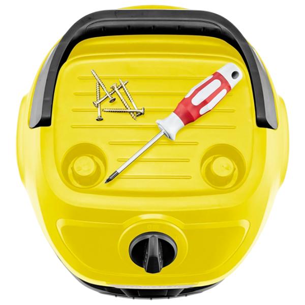 Aspirator industrial KARCHER WD1 1.628-411.0 + 2.863-314.0 850 W / Yellow photo 4