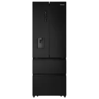 Frigider Hisense RF632N4WFE1 cu congelator jos 485 l / 200 cm / Black
