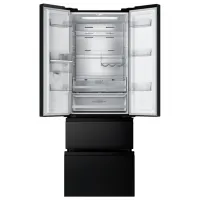 Frigider Hisense RF632N4WFE1 cu congelator jos 485 l / 200 cm / Black photo 2