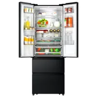 Frigider Hisense RF632N4WFE1 cu congelator jos 485 l / 200 cm / Black photo 4