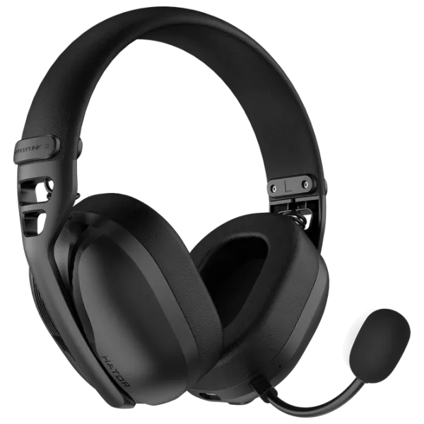 Căști Hator Hyperpunk 3 Black Fără fir/ Gaming photo 1 Căști Hator Hyperpunk 3 Black Fără fir/ Gaming photo 1