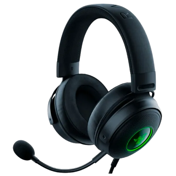 Căști Razer Kraken V3 Green Black Cu fir/  photo 1