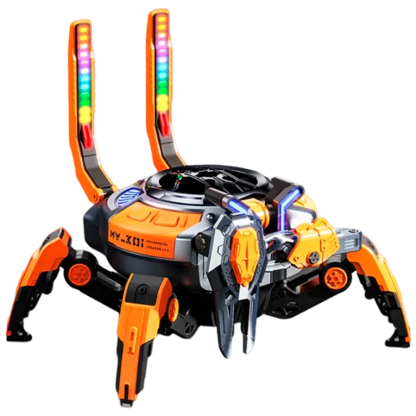 Boxă portabilă Mecha Mechanical Crab 10 W/ Orange photo 1 Boxă portabilă Mecha Mechanical Crab 10 W/ Orange photo 1