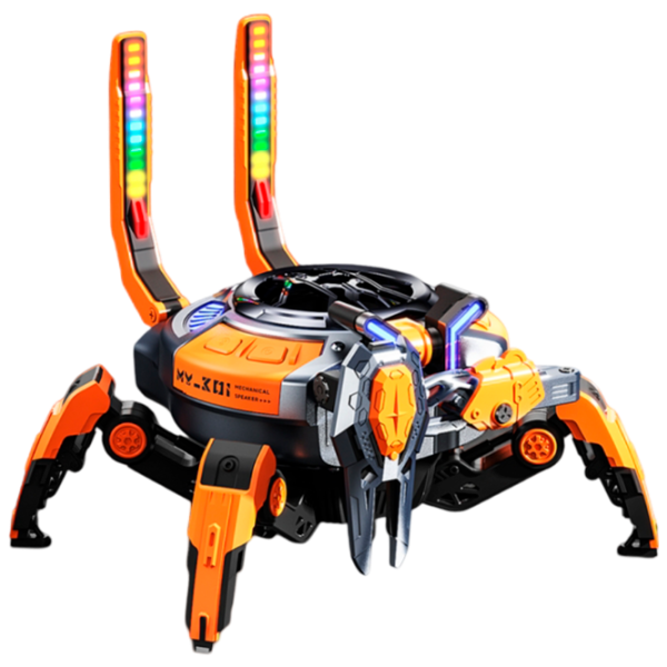 Boxă portabilă Mecha Mechanical Crab 10 W/ Orange photo 1 Boxă portabilă Mecha Mechanical Crab 10 W/ Orange photo 1