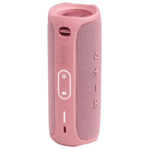 Портативная колонка JBL Flip 5 20 Вт/ Розовый photo 4 Портативная колонка JBL Flip 5 20 Вт/ Розовый photo 4