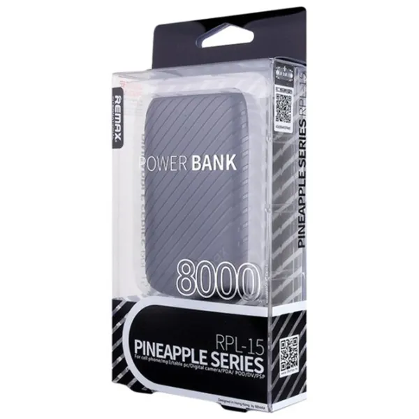 Power Bank Remax Pineapple 8000 mAh/ Black photo 3