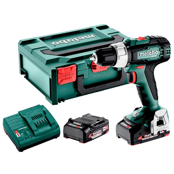Дрель-шуруповерт Metabo BS 18 L 2x2 1850 об/мин photo 1