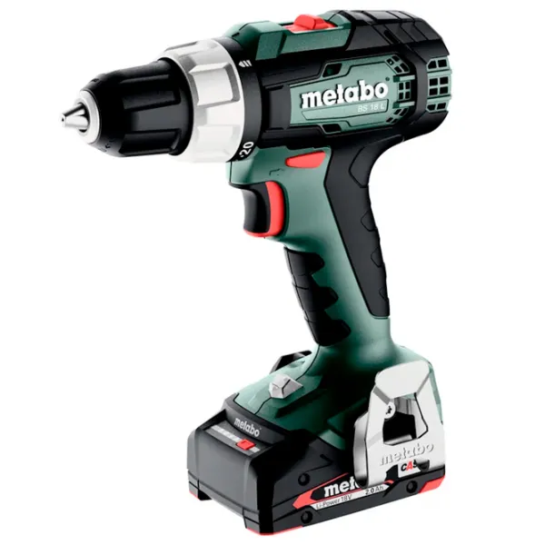 Дрель-шуруповерт Metabo BS 18 L 2x2 1850 об/мин photo 2