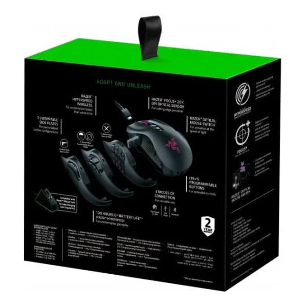 Мышь Razer Naga Pro USB / Черный photo 9