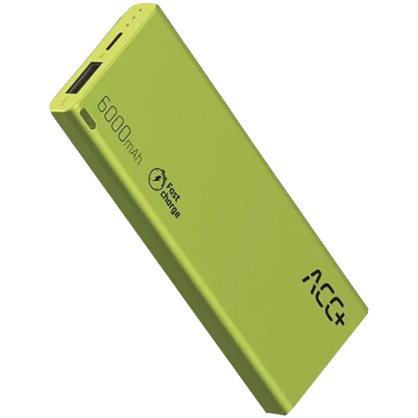 Power Bank Maxcom THIN6000BK 6000 mAh/ Green photo 1