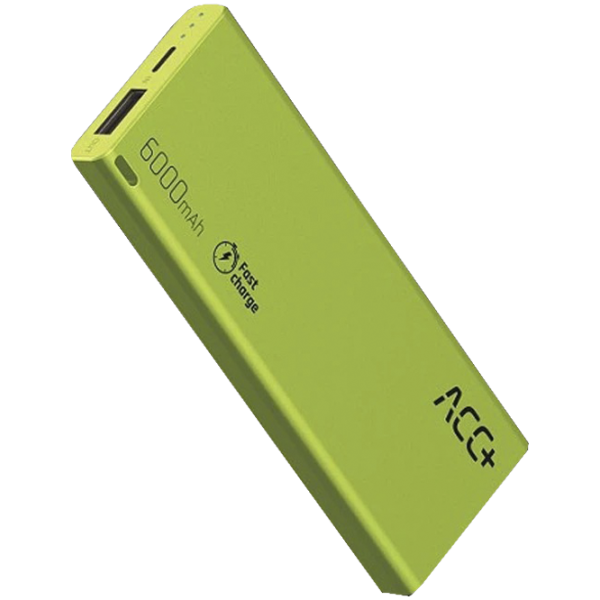 Power Bank Maxcom THIN6000BK 6000 mAh/ Green photo 1