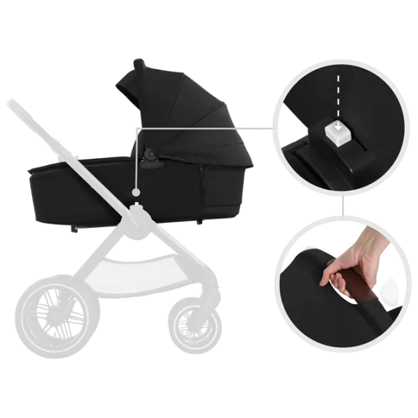 Детская коляска Hauck Walk N Care Air Set HK.125432/ Черный photo 5