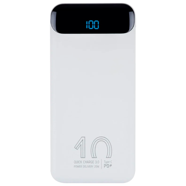 Power Bank RivaCase VA2540 10000 мАч/ Белый photo 1