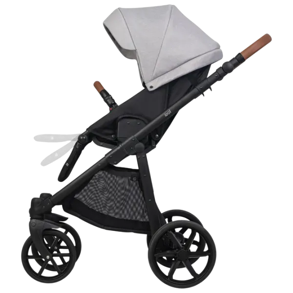 Cărucior pentru copil Riko Basic Idol RK.122025/ Gray photo 4