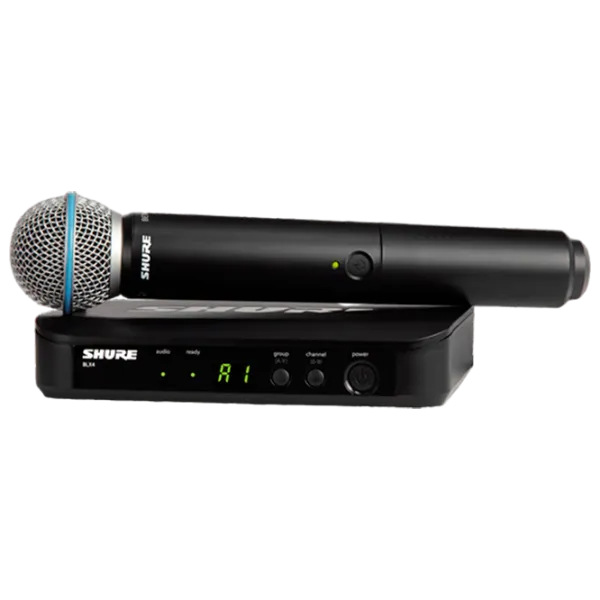 Microfon Shure BLX24E/B58 Black photo 1