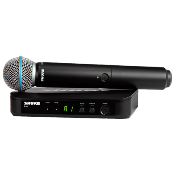 Microfon Shure BLX24E/B58 Black photo 1
