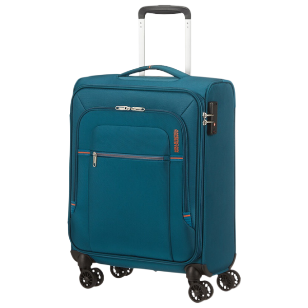 Чемодан American Tourister Crosstrack 43л/ Оранжевый Тёмно-синий photo 1 Чемодан American Tourister Crosstrack 43л/ Оранжевый Тёмно-синий photo 1