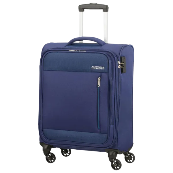 Valiză American Tourister Heat Wave 92l/ Blue photo 1 Valiză American Tourister Heat Wave 92l/ Blue photo 1