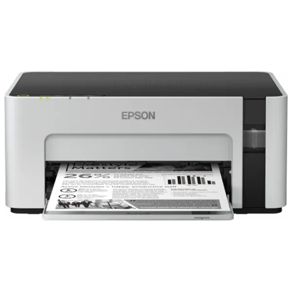 Принтер Epson M1120 Пьезоэлектрический струйный / Монохромный / Белый photo 1