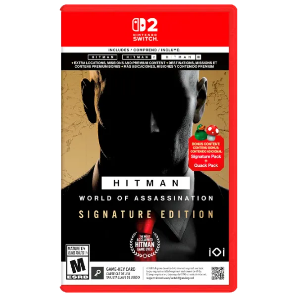 Hitman World Of Assassination Signature Edition Game for Nintendo Switch 2 photo 1 Hitman World Of Assassination Signature Edition Game for Nintendo Switch 2 photo 1