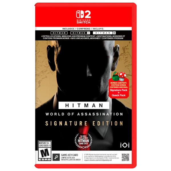 Hitman World Of Assassination Signature Edition Game for Nintendo Switch 2 photo 1 Hitman World Of Assassination Signature Edition Game for Nintendo Switch 2 photo 1