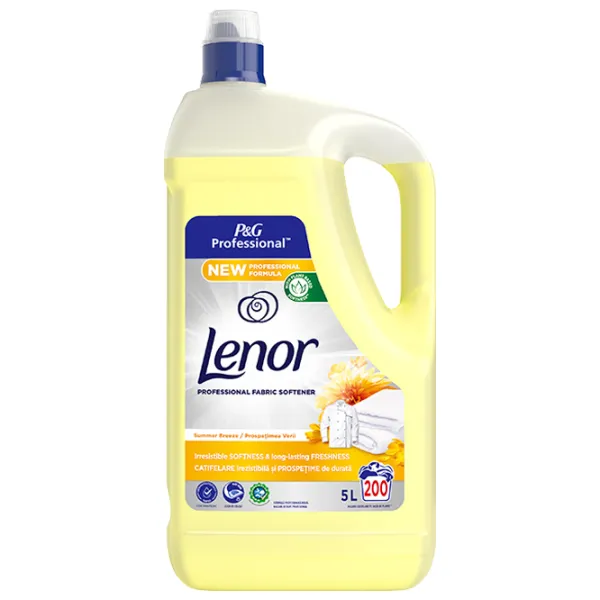 Balsam de rufe Lenor Summer Breeze Prof 5 kg 5l Număr spălări: 80 photo 1