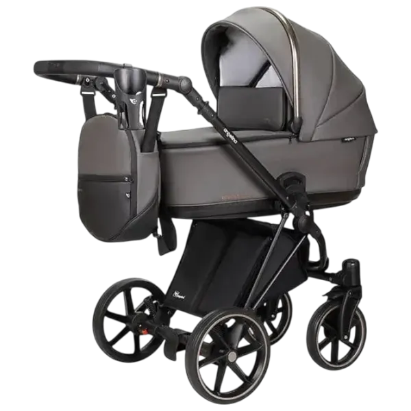 Cărucior pentru copil Angelina Enigma Premium Eco AN.222203/ Graphite photo 1