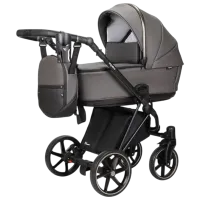 Cărucior pentru copil Angelina Enigma Premium Eco AN.222203/ Graphite