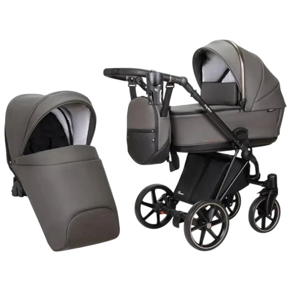 Cărucior pentru copil Angelina Enigma Premium Eco AN.222203/ Graphite photo 2