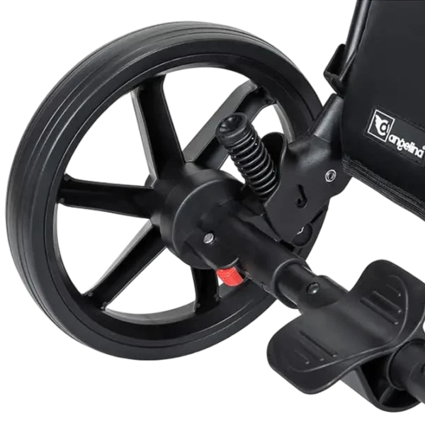 Cărucior pentru copil Angelina Enigma Premium Eco AN.222203/ Graphite photo 6