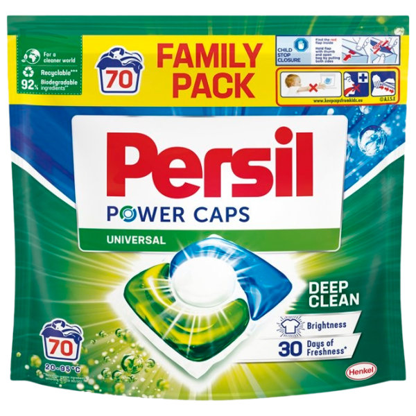 Detergent Persil Duo-Caps Universal  Număr spălări: 70 photo 1
