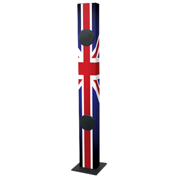 Soundbar Muse Tower 1080 Great Britain 2.0 / Multicolor photo 1