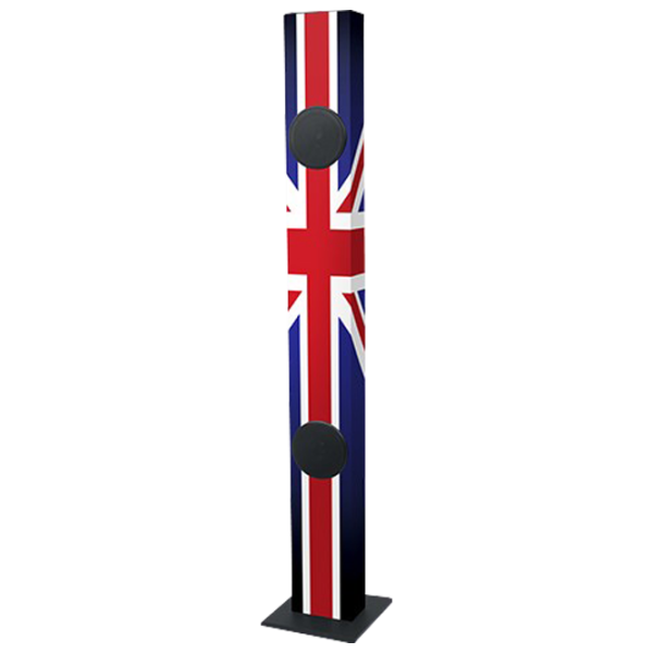 Soundbar Muse Tower 1080 Great Britain 2.0 / Multicolor photo 1