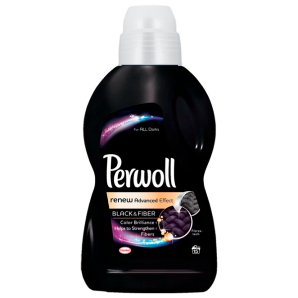 Detergent Perwoll Black Lichid 0.9l Număr spălări: 15 photo 1 Detergent Perwoll Black Lichid 0.9l Număr spălări: 15 photo 1