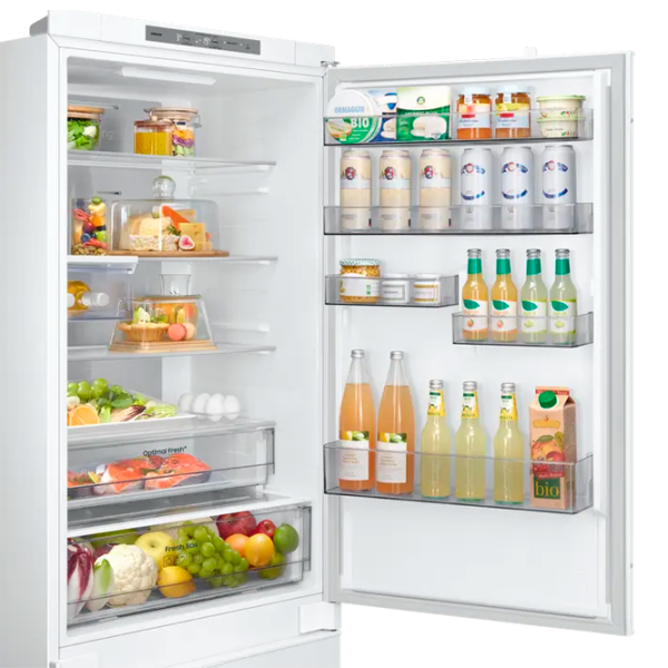 Frigider Samsung BRB38G705EWWEF cu congelator jos 389 l / 193.5 cm / White photo 3