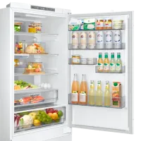 Frigider Samsung BRB38G705EWWEF cu congelator jos 389 l / 193.5 cm / White photo 3