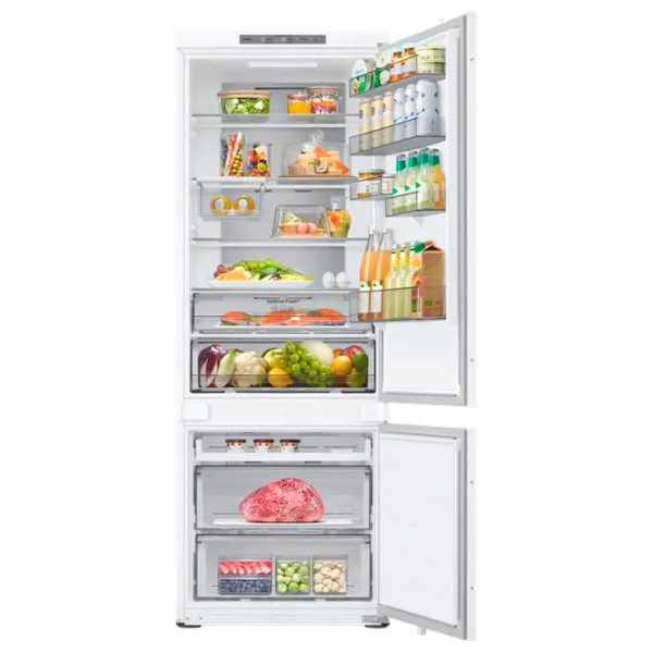 Frigider Samsung BRB38G705EWWEF cu congelator jos 389 l / 193.5 cm / White photo 6