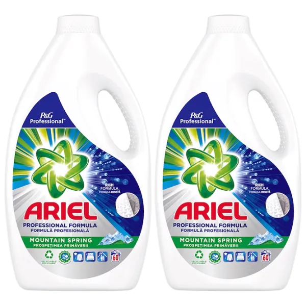 Gel de spălare Ariel Professional Mountain Spring 6l Număr spălări: 120 photo 1
