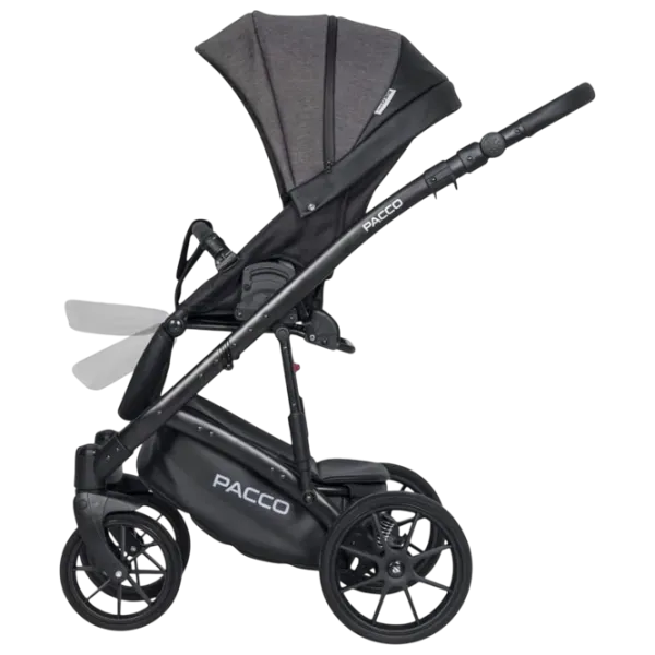 Cărucior pentru copil Riko Basic Idol RK.113574/ Black photo 5