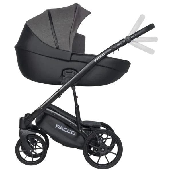 Cărucior pentru copil Riko Basic Idol RK.113574/ Black photo 9