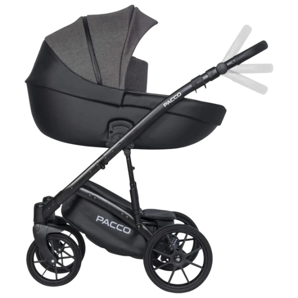 Cărucior pentru copil Riko Basic Idol RK.113574/ Black photo 9